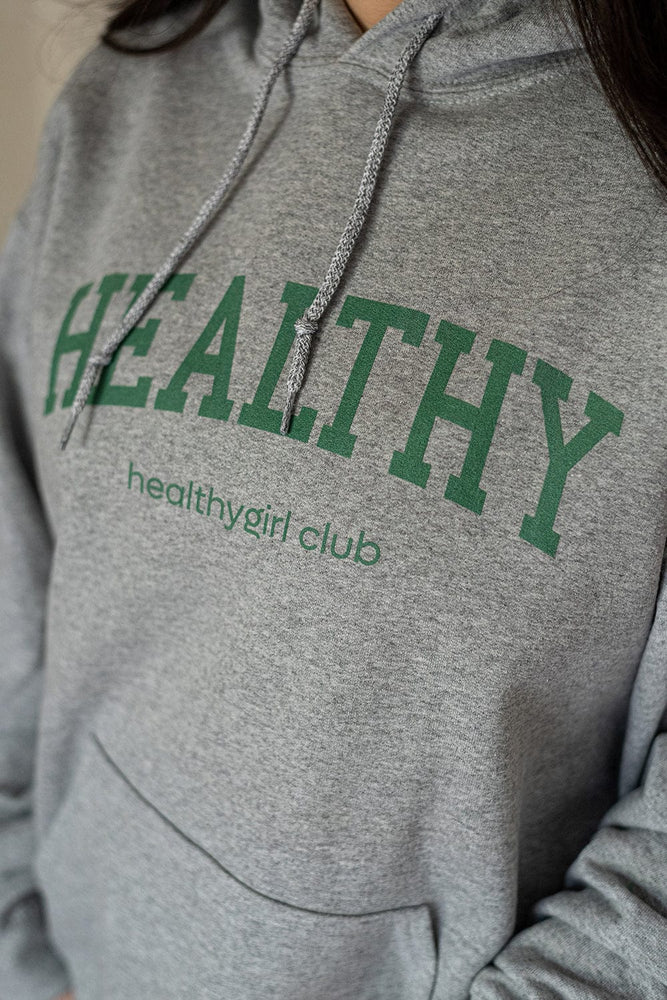 
                  
                    HealthyGirl Kitchen: HealthyGirl Club Organic Stone Hoodie
                  
                