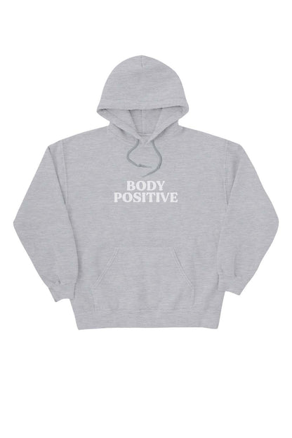 HeyItsFeiii: Body Positive Grey Hoodie