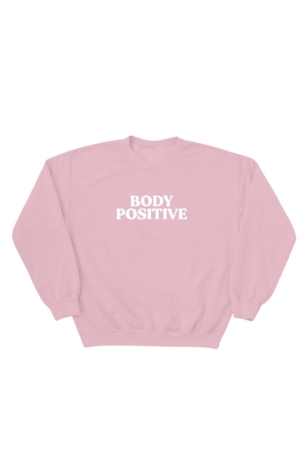 HeyItsFeiii: Body Positive Pink Crewneck