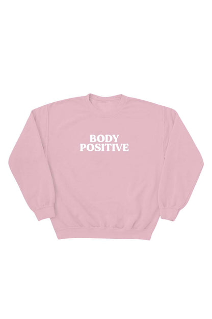 HeyItsFeiii: Body Positive Pink Crewneck