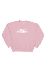 HeyItsFeiii: Body Positive Pink Crewneck
