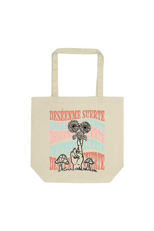 HeyitsPriguel: Deséenme Suerte Oyster Tote Bag