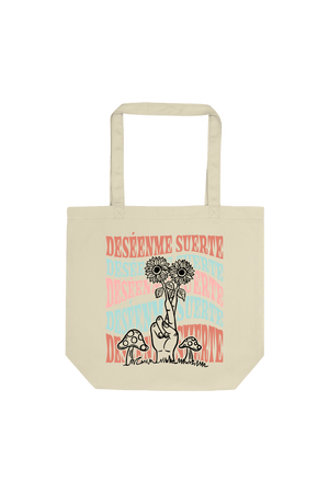 
                  
                    HeyitsPriguel: Deséenme Suerte Oyster Tote Bag
                  
                