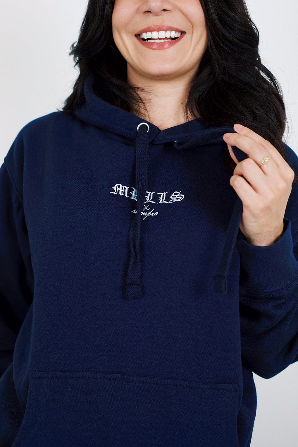 HeyitsPriguel: Que Onda Morrillos Holiday Navy Hoodie