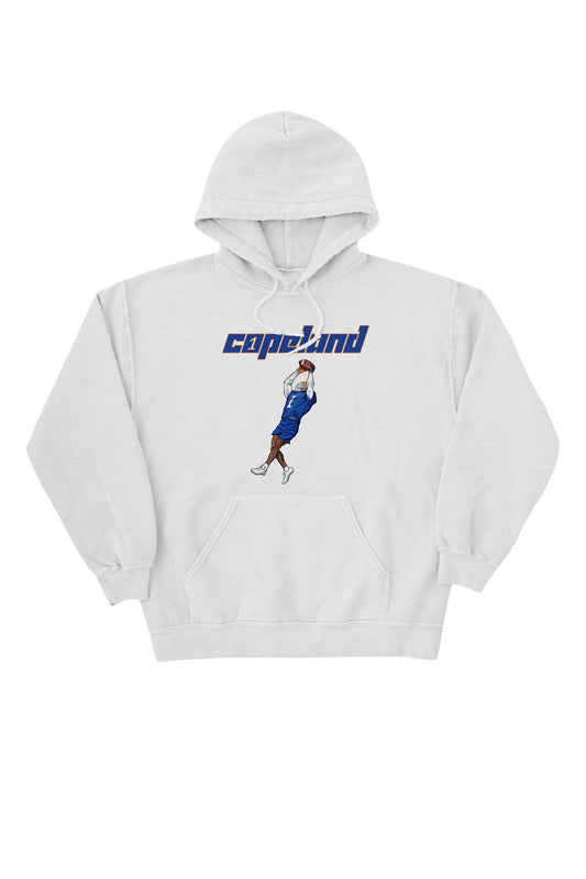 Jacob Copeland: White Out White Hoodie