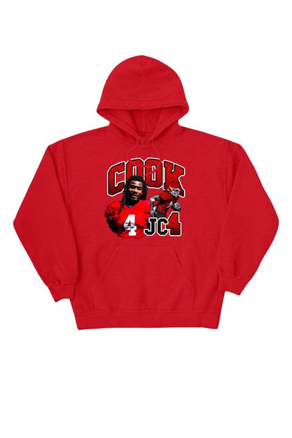 James Cook: JC4 Red Hoodie