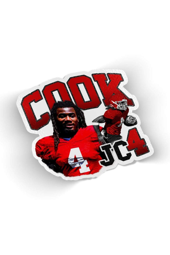 James Cook: JC4 Red Sticker