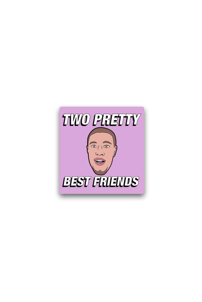 Jordan Scott: Pretty Best Friends Purple Sticker