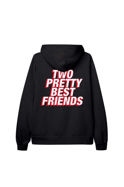 Jordan Scott: Two Pretty Best Friends Black Hoodie