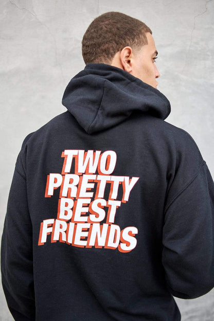 Jordan Scott: Two Pretty Best Friends Black Hoodie