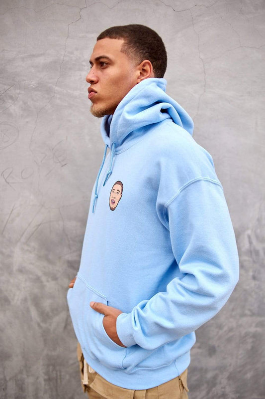 Jordan Scott: Two Pretty Best Friends Blue Hoodie