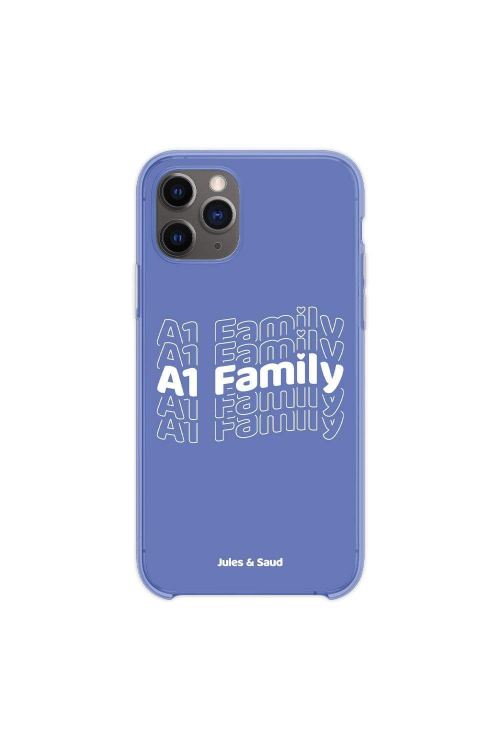 Jules and Saud: Blue A1 Family Phone Case