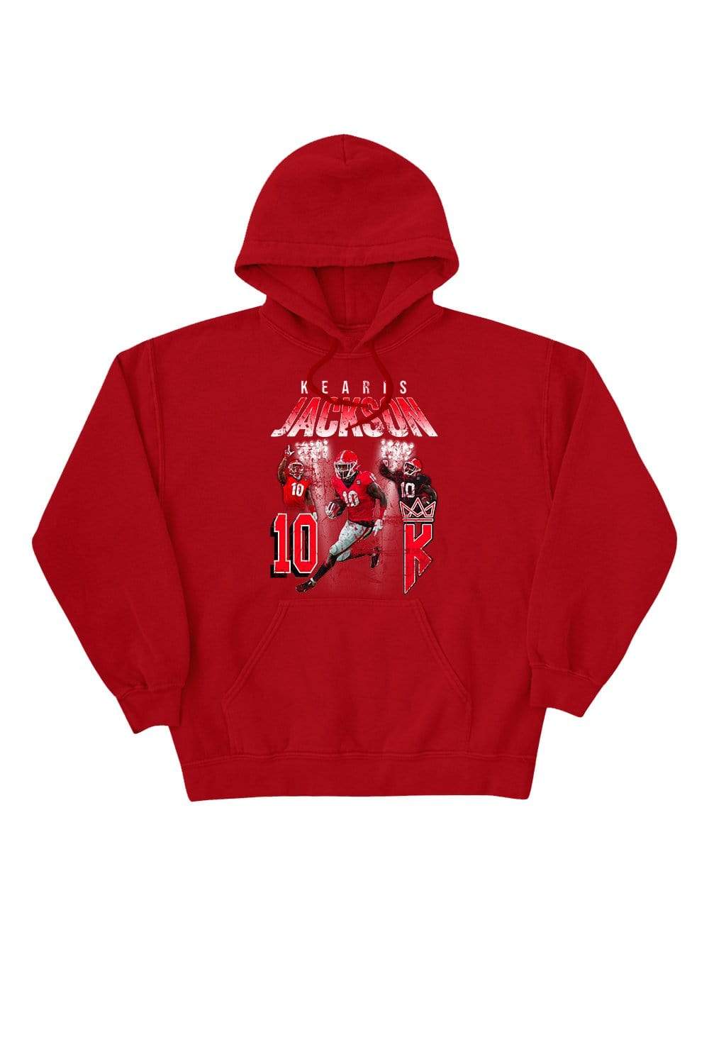 Kearis Jackson: Action Game Day Red Hoodie