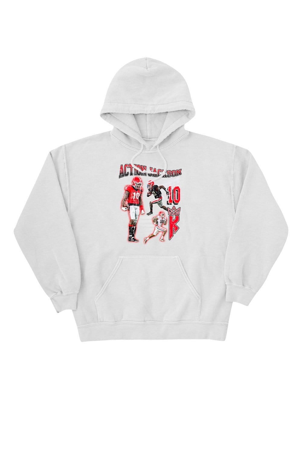 Kearis Jackson: Action Jackson White Hoodie