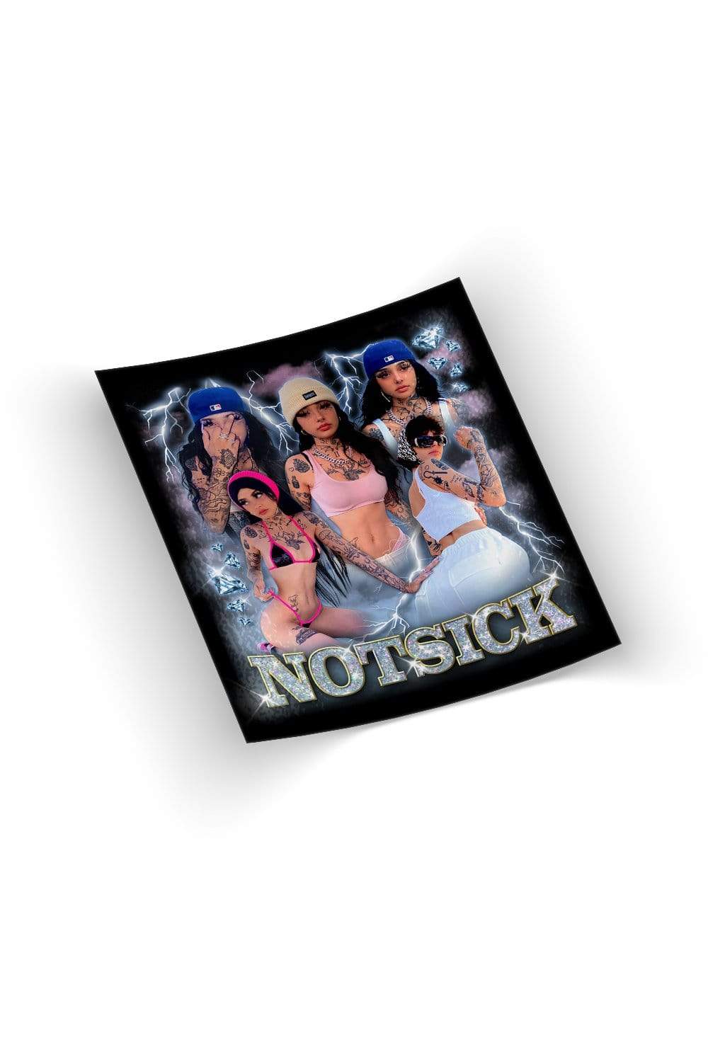 Keaton Belle: NotSick Sticker