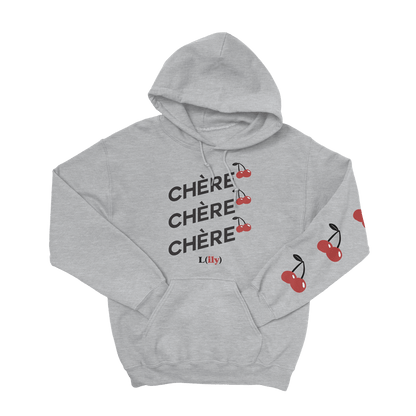 Lily Weber 'Chere' Grey Hoodie