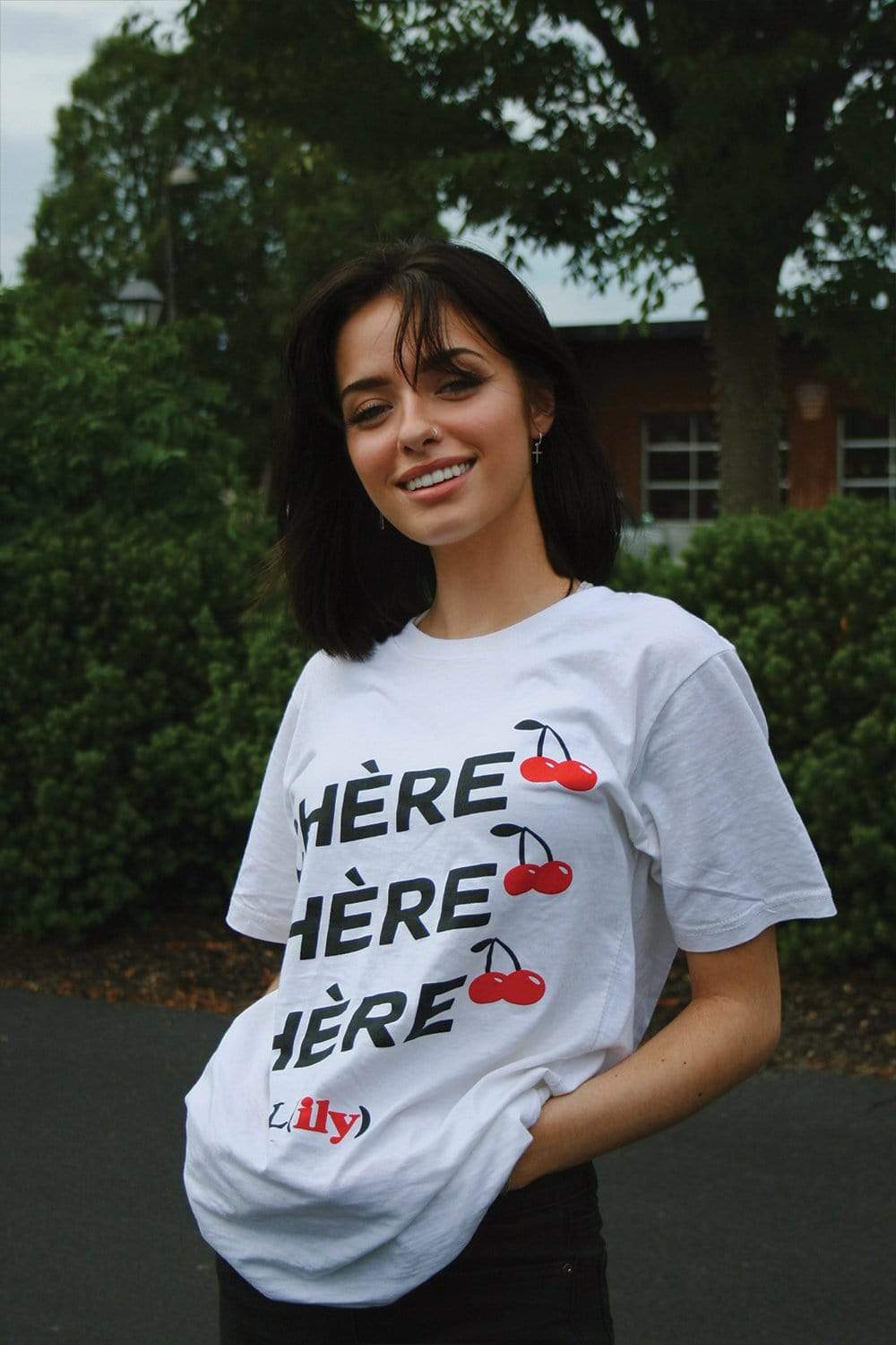 Lily Weber 'Chere' White Shirt