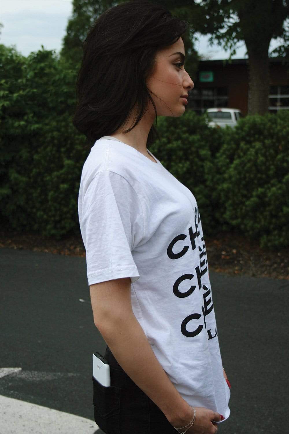 Lily Weber 'Chere' White Shirt