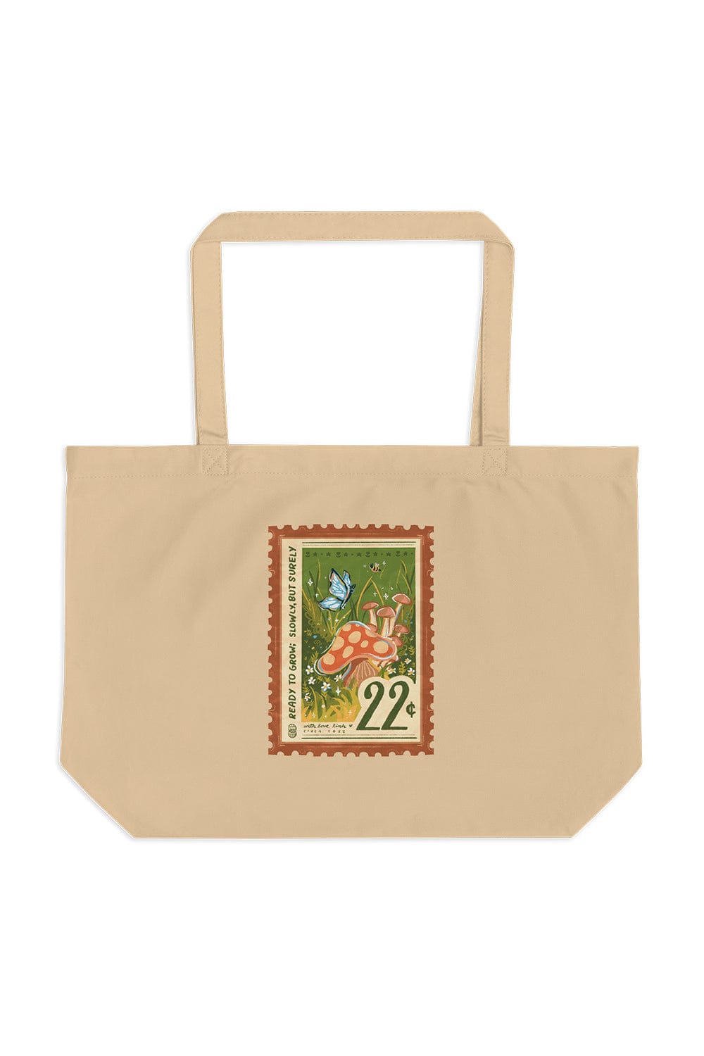 “i’m ready to grow” tote bag