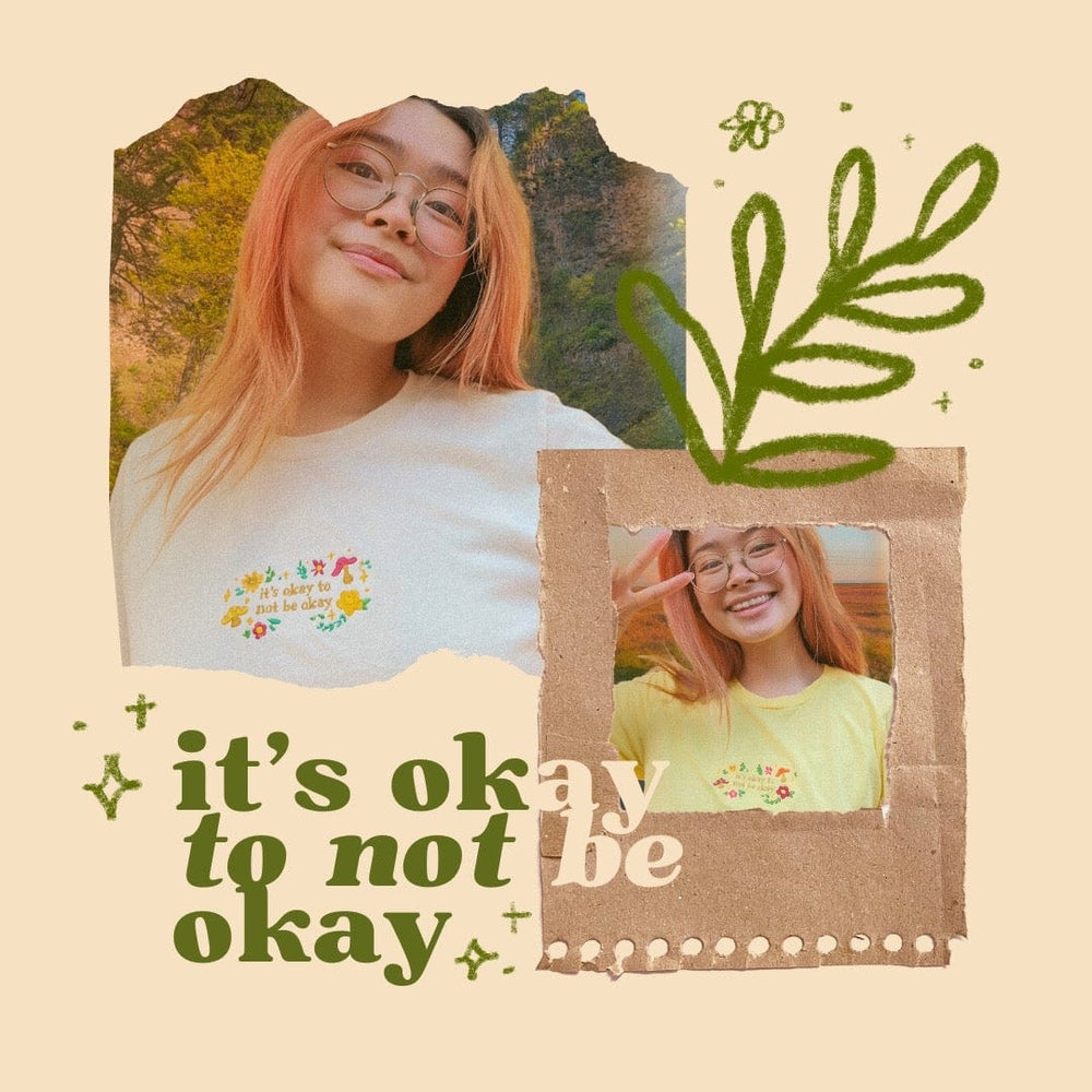 
                  
                    “it’s ok to not be okay” t-shirt
                  
                