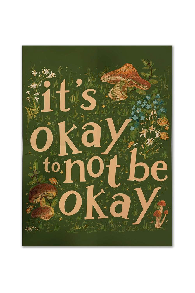it’s okay to not be okay poster