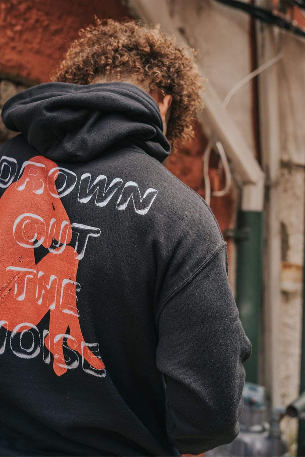 Lucas Coley: Drown Out The Noise Black Hoodie