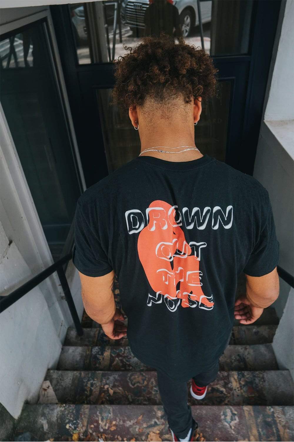 Lucas Coley: Drown Out The Noise Black Shirt