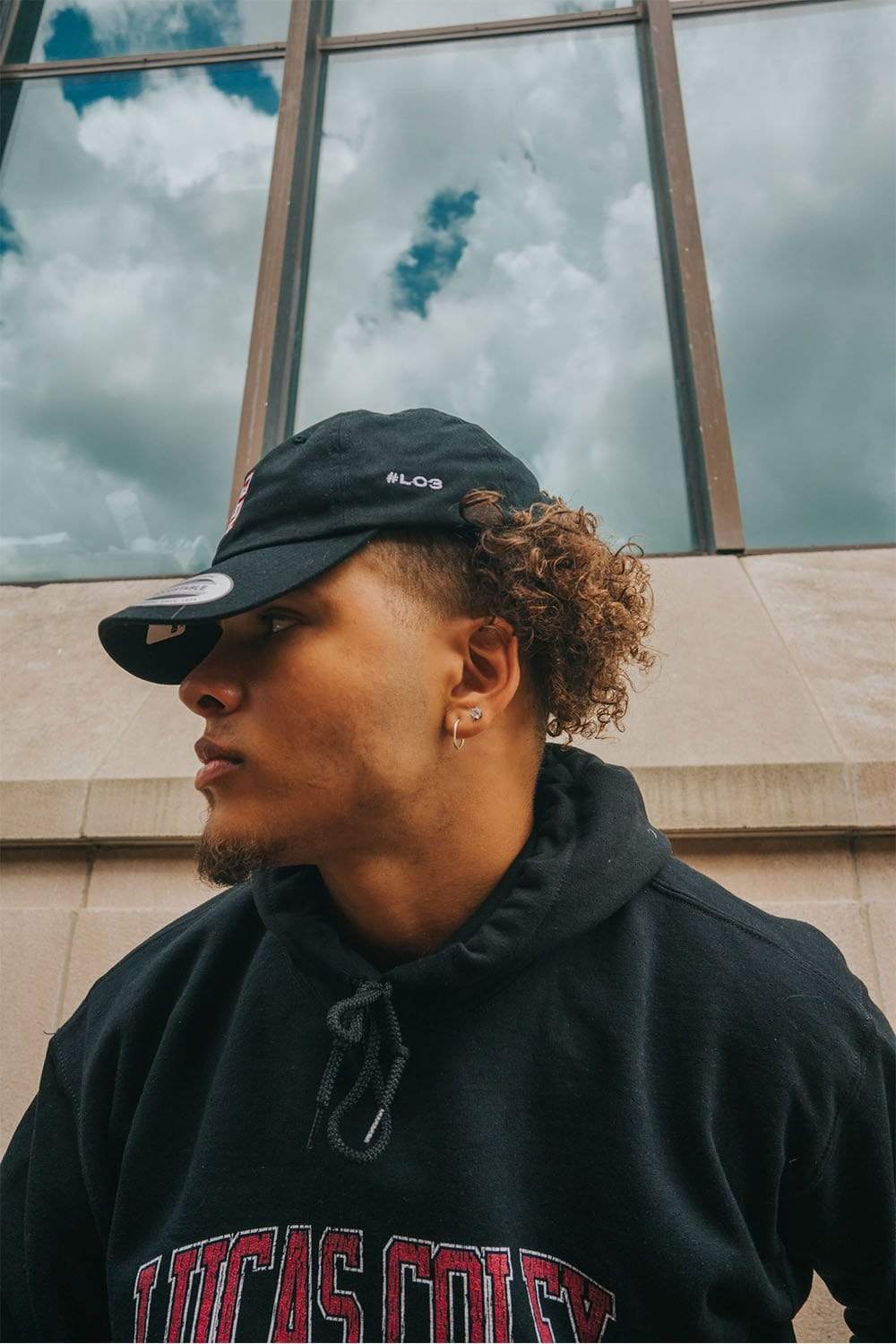 Lucas Coley: LC3 Black Dad Hat