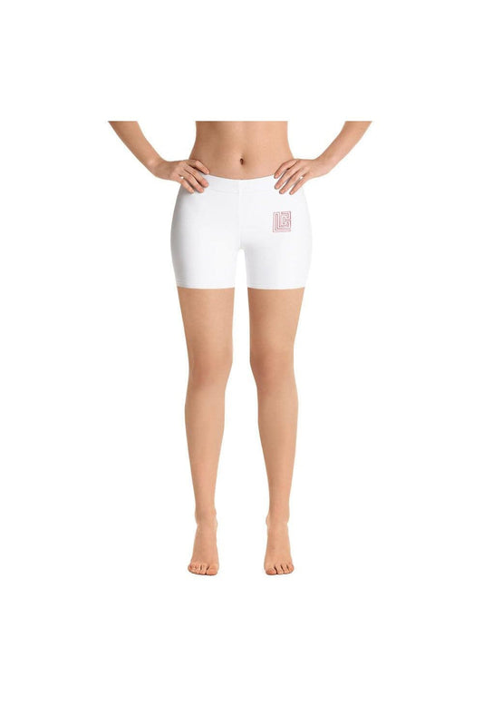 Lucas Coley: LC3 Women's White Biker Shorts