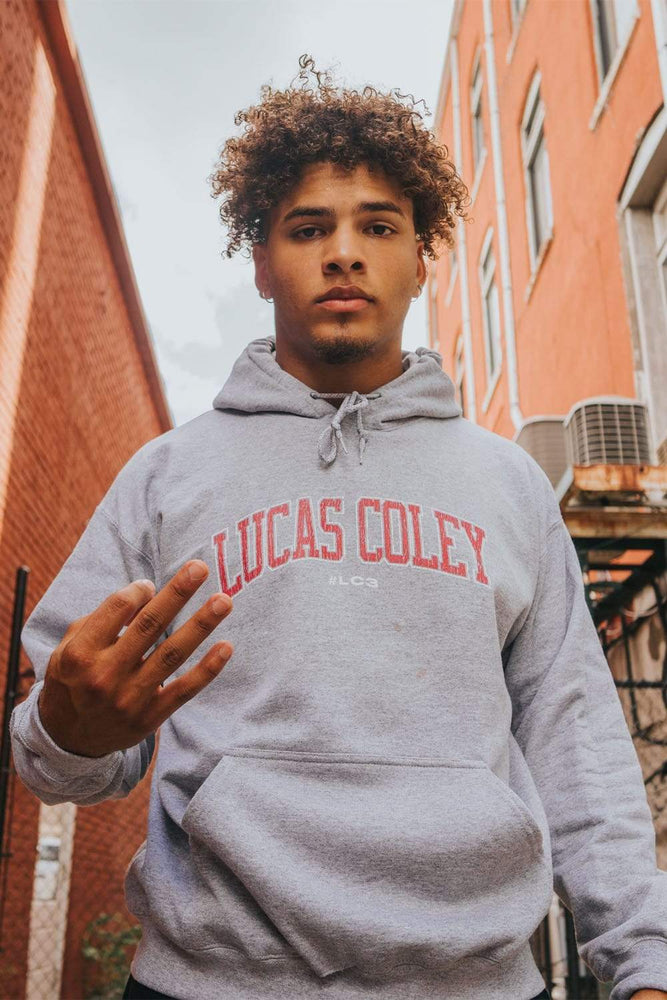Lucas Coley: Signature Gray Hoodie