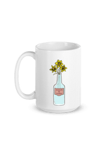 Maia Knight: Daffodils White Mug