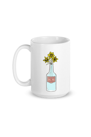 
                  
                    Maia Knight: Daffodils White Mug
                  
                
