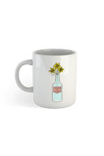 Maia Knight: Daffodils White Mug
