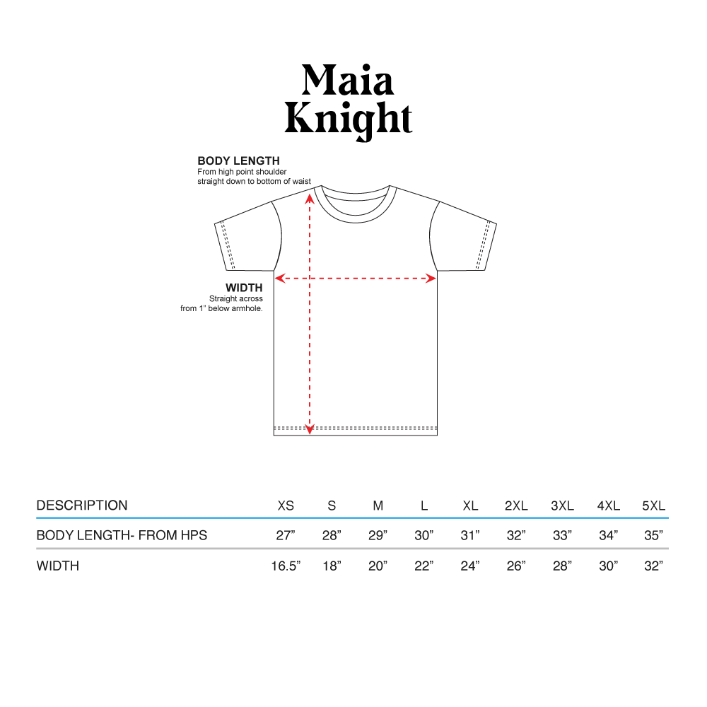 
                  
                    Maia Knight: Nicknames Light Blue Shirt
                  
                