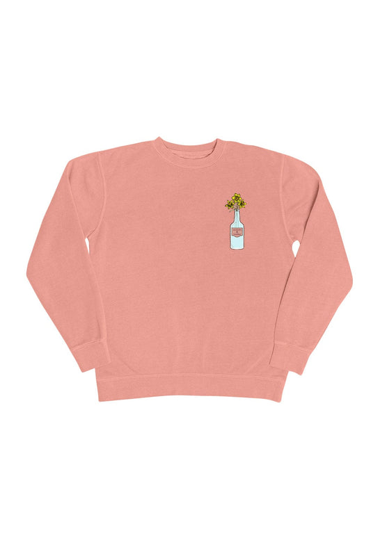 Maia Knight: Vodka Flower Apricot Crewneck