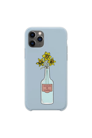 
                  
                    Maia Knight: Vodka Flower Blue iPhone Case
                  
                