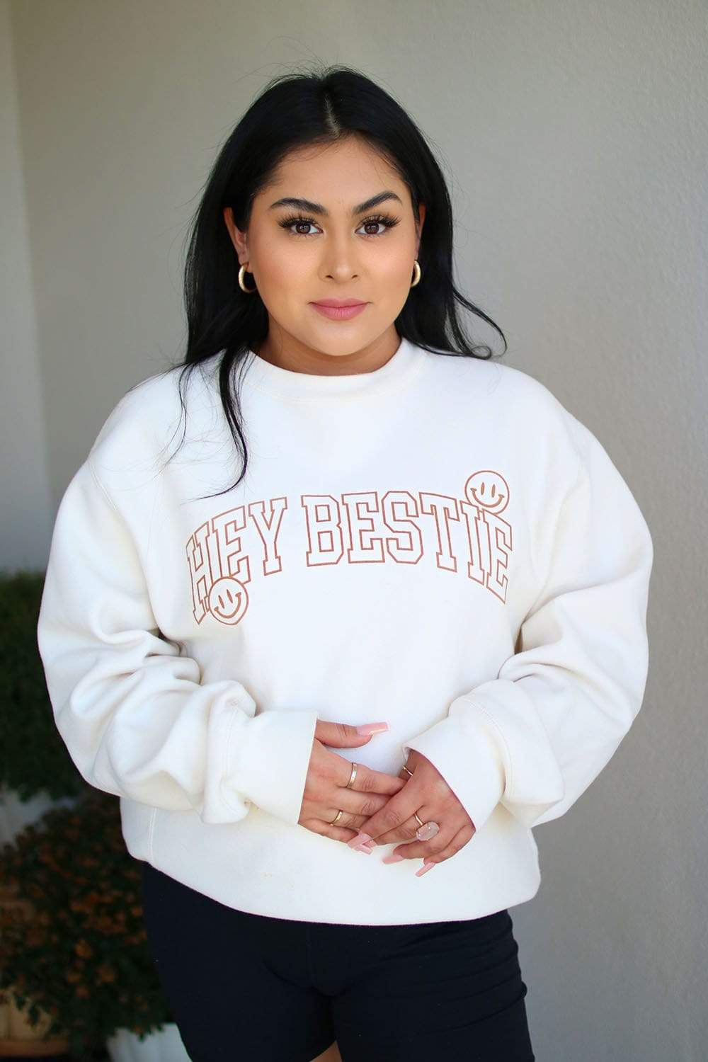 Makeup By Pita: Hey Bestie Crewneck