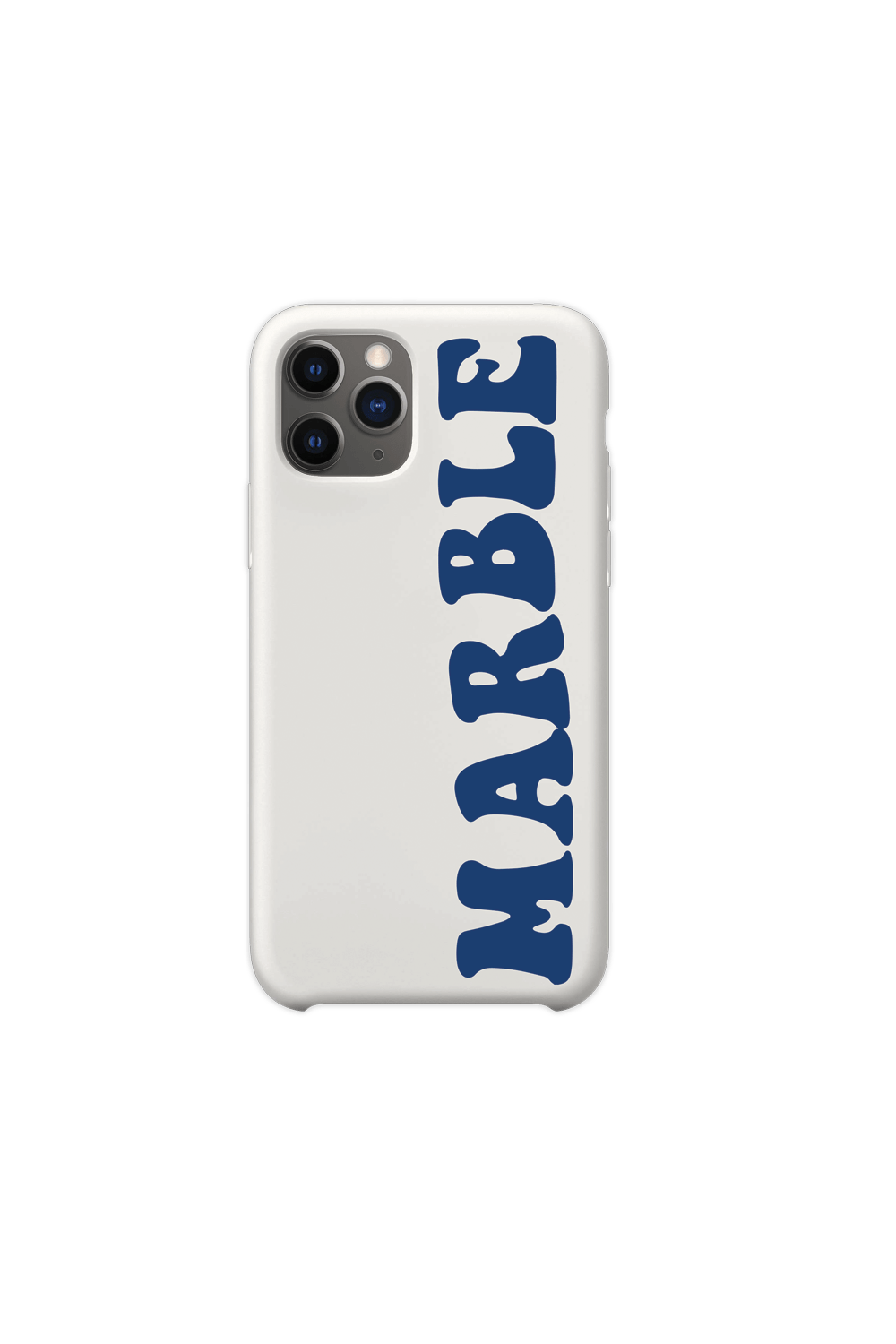 Mariah & Bill: Marble White Phone Case