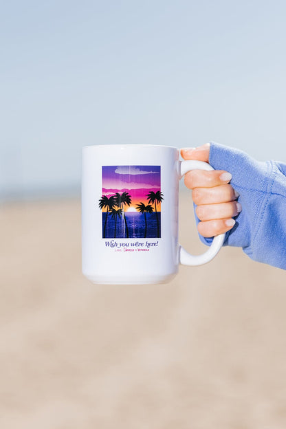 Merrell Twins: Wish You Were Here White Mug