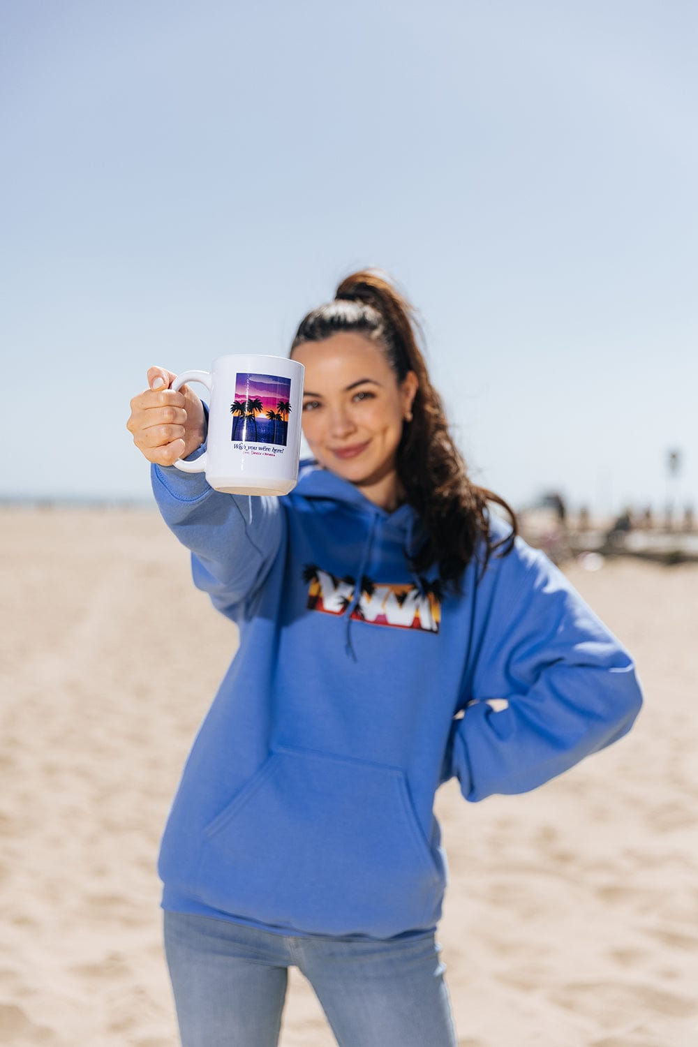Merrell Twins: Wish You Were Here White Mug – Fanjoy
