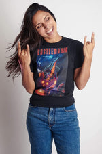 Michelle Khare: Castlemania 80's Horror Black Shirt