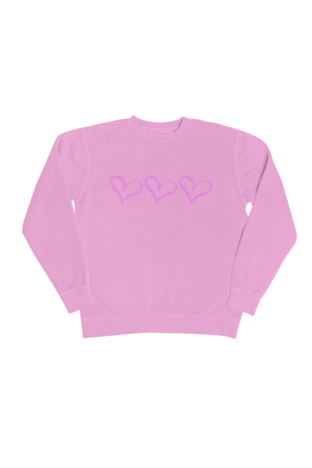 MyKayla Skinner: Hearts Pink Crewneck