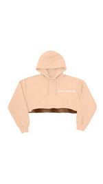 MyKayla Skinner: Never Give Up Cropped Peach Hoodie