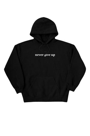 
                  
                    MyKayla Skinner: YOUTH Never Give Up Black Hoodie
                  
                