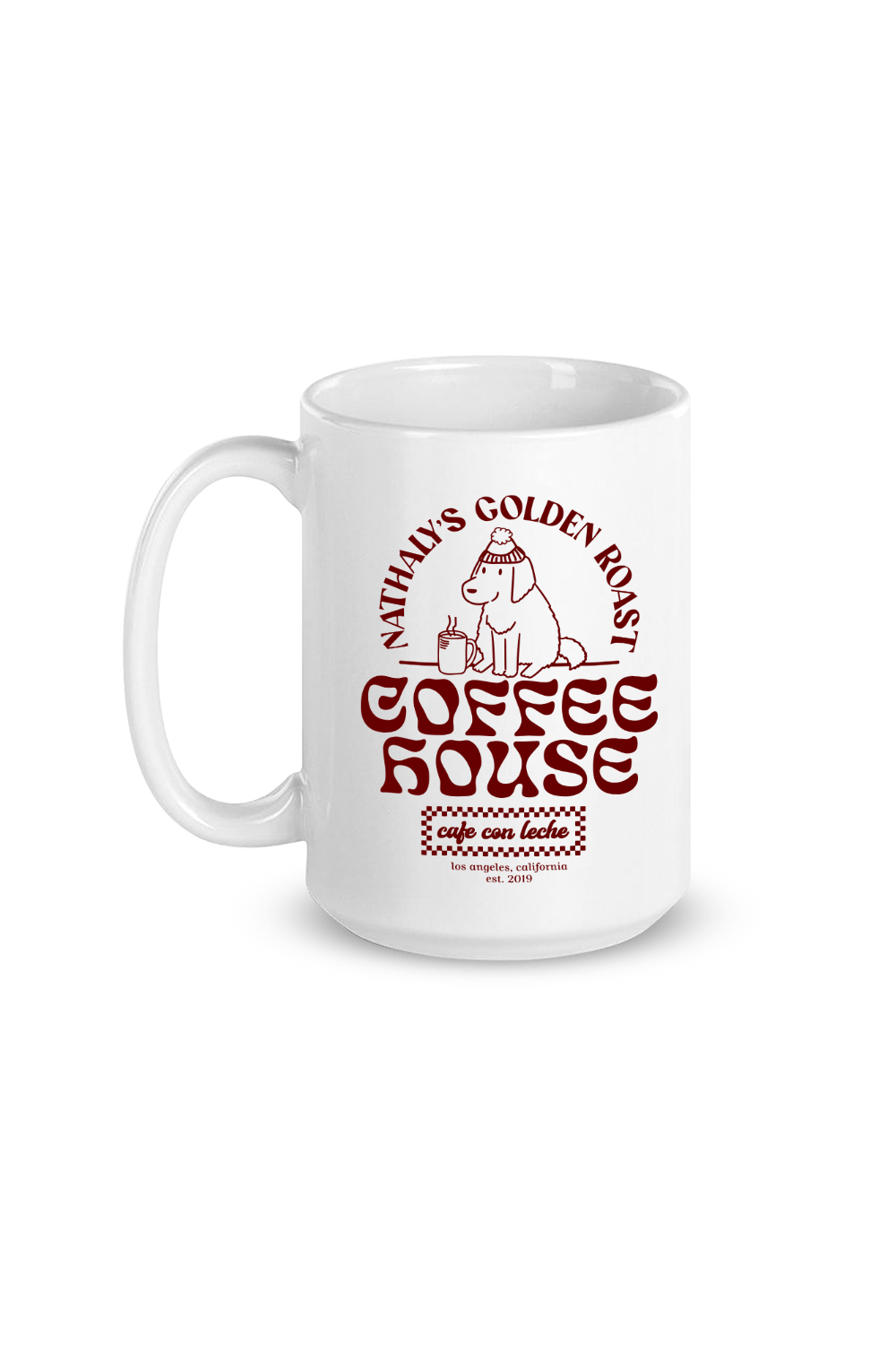 Nathaly Cuevas: Golden Roast Coffee Mug