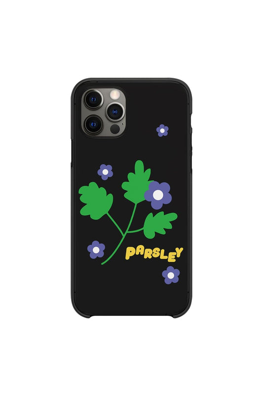 Newton: Parsley x VandyThePink Black Phone Case