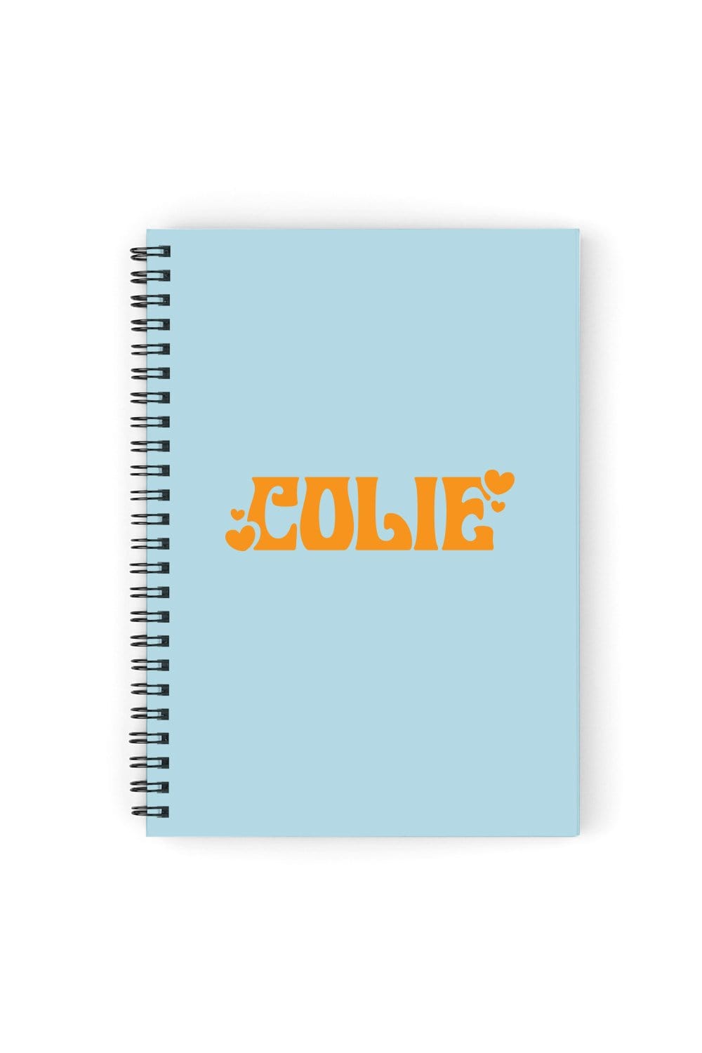 Nicole Laeno Blue Spiral Notebook