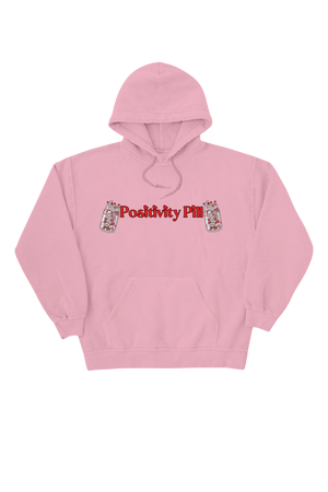 Nicole Laeno: Positivity Pill Pink Hoodie – Fanjoy