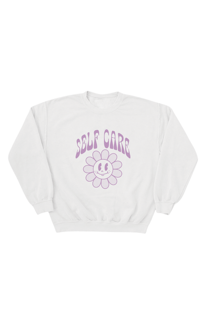 Nicole Laeno: Self Care White Crewneck