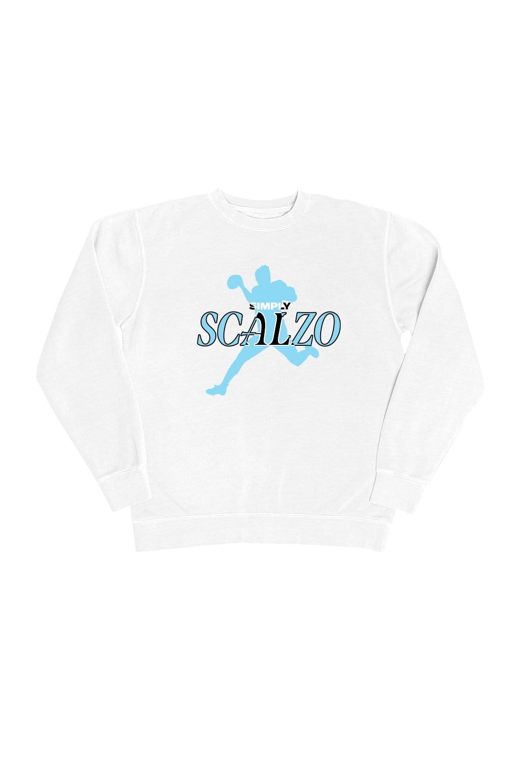 Nik Scalzo: Simply Scalzo White Crewneck